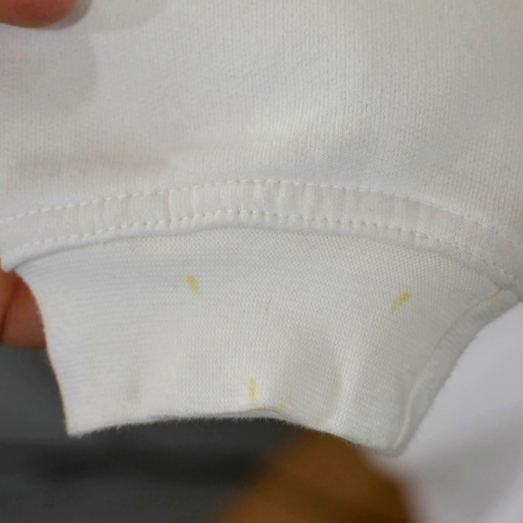 Like New Throwback OH YES TORONTO! White Crew Neck Sweater Made in Canada sz XL - Picture 7 of 7